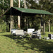 Campingpresenning grønn 360x294 cm vanntett