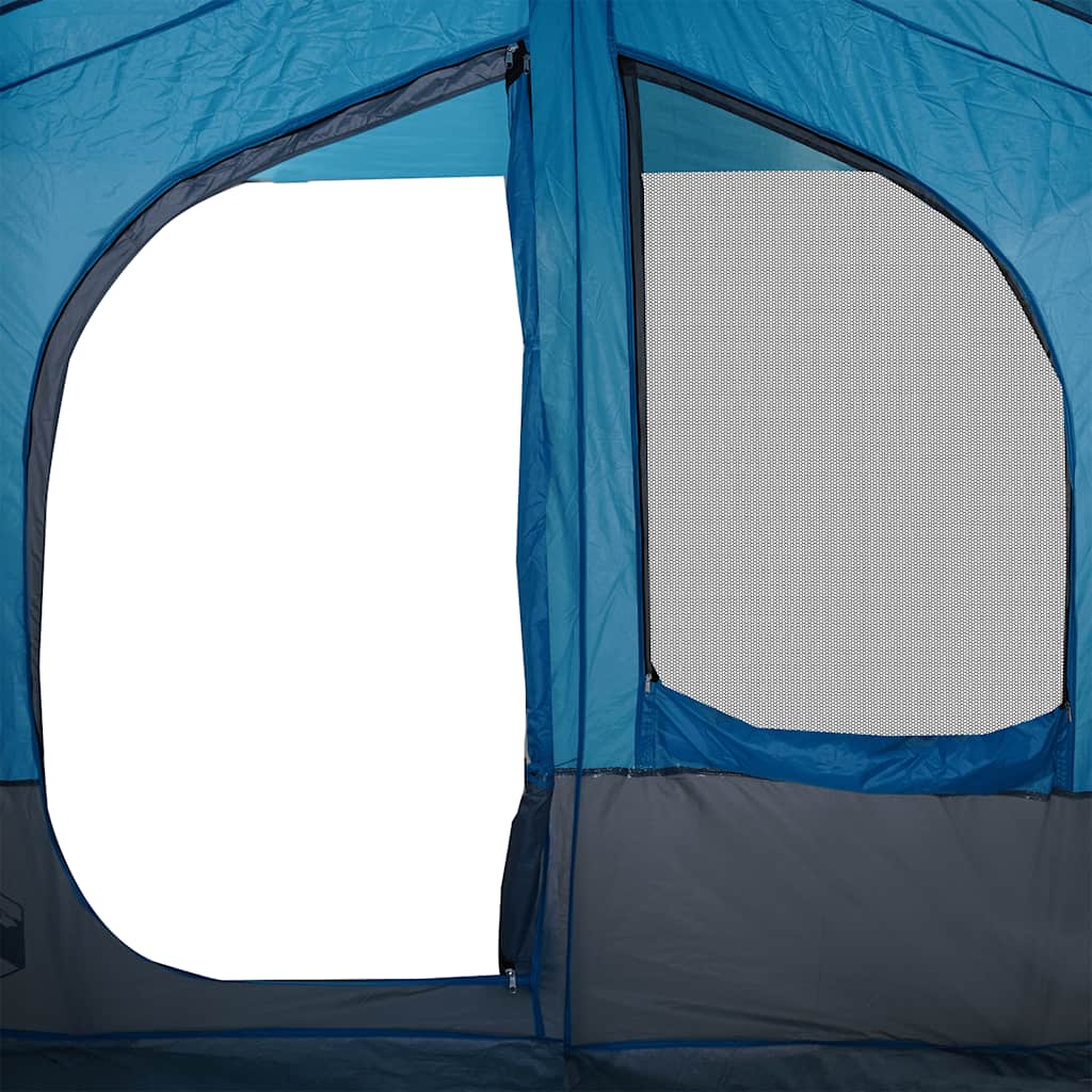 Campingtelt 5 personer blå vanntett