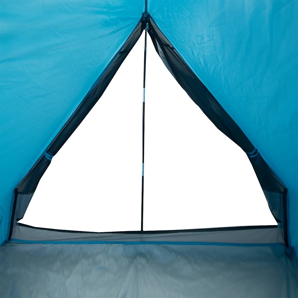 Campingtelt A-ramme 2 personer blå vanntett
