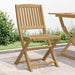 Sammenleggbare hagestoler 4 stk 44x50x88 cm heltre akasie