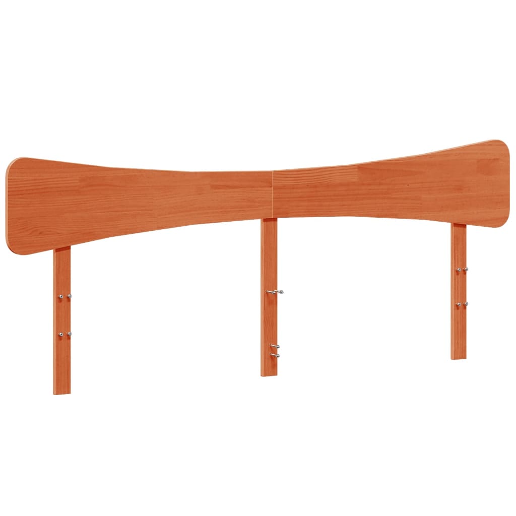 Hodegavl voksbrun 180 cm heltre furu