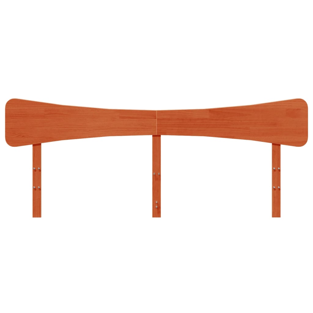 Hodegavl voksbrun 180 cm heltre furu