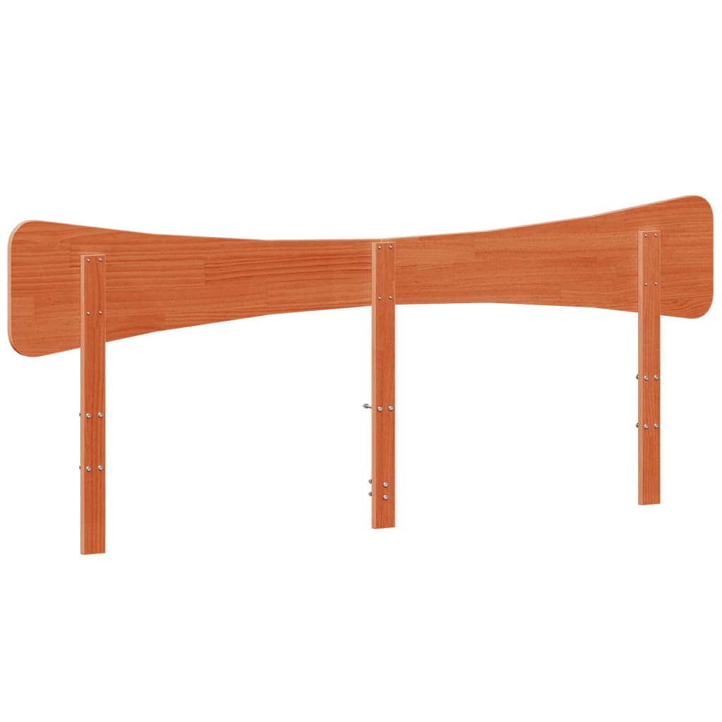 Hodegavl voksbrun 180 cm heltre furu