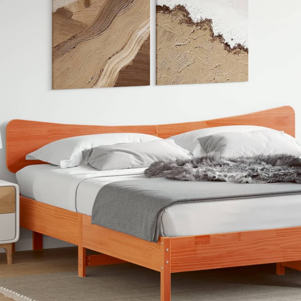 Hodegavl voksbrun 180 cm heltre furu