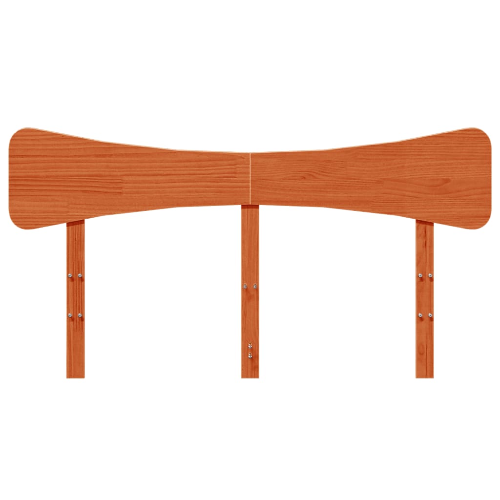 Hodegavl voksbrun 160 cm heltre furu
