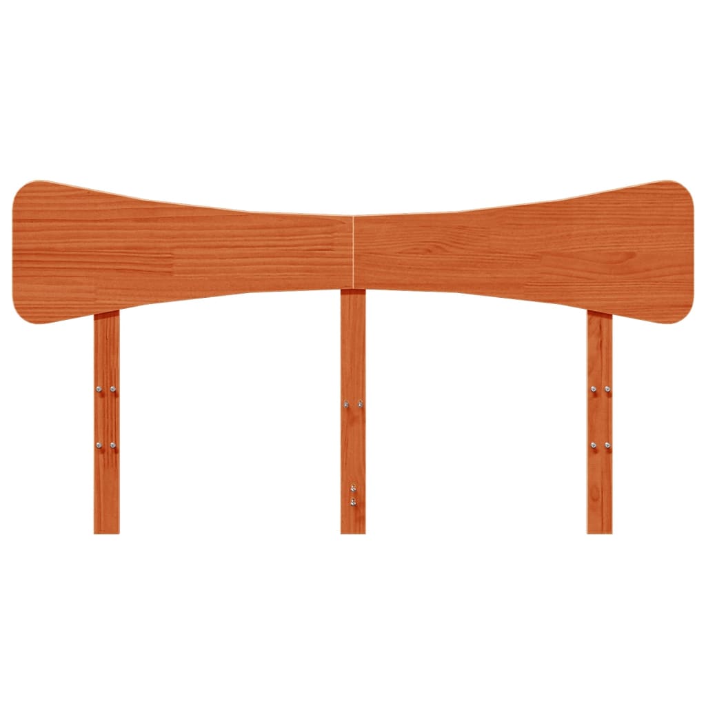 Hodegavl voksbrun 150 cm heltre furu