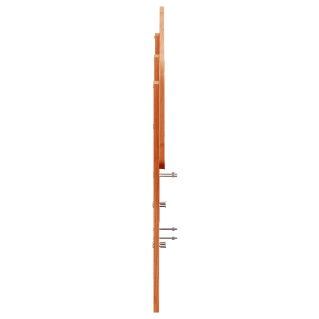 Hodegavl voksbrun 150 cm heltre furu