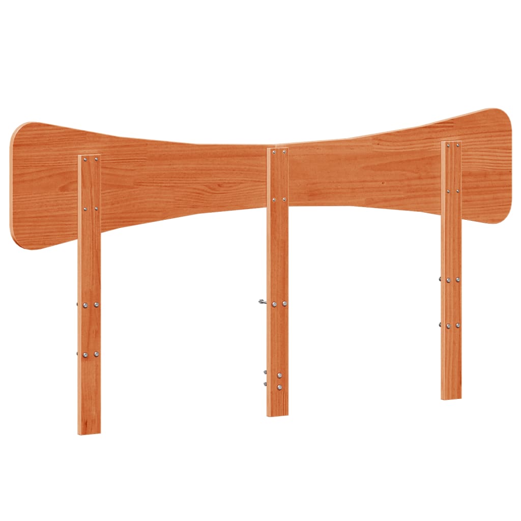 Hodegavl voksbrun 150 cm heltre furu