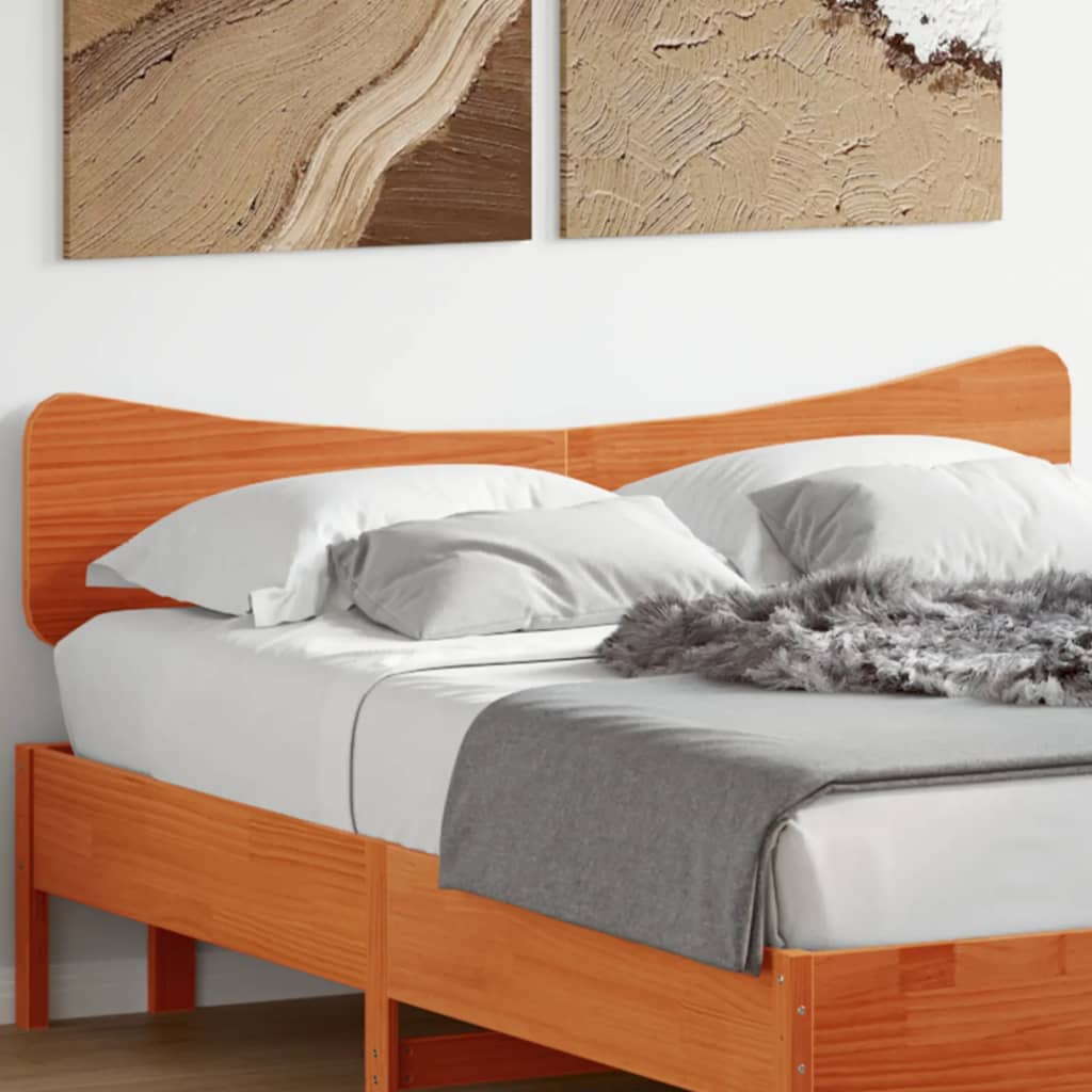 Hodegavl voksbrun 150 cm heltre furu
