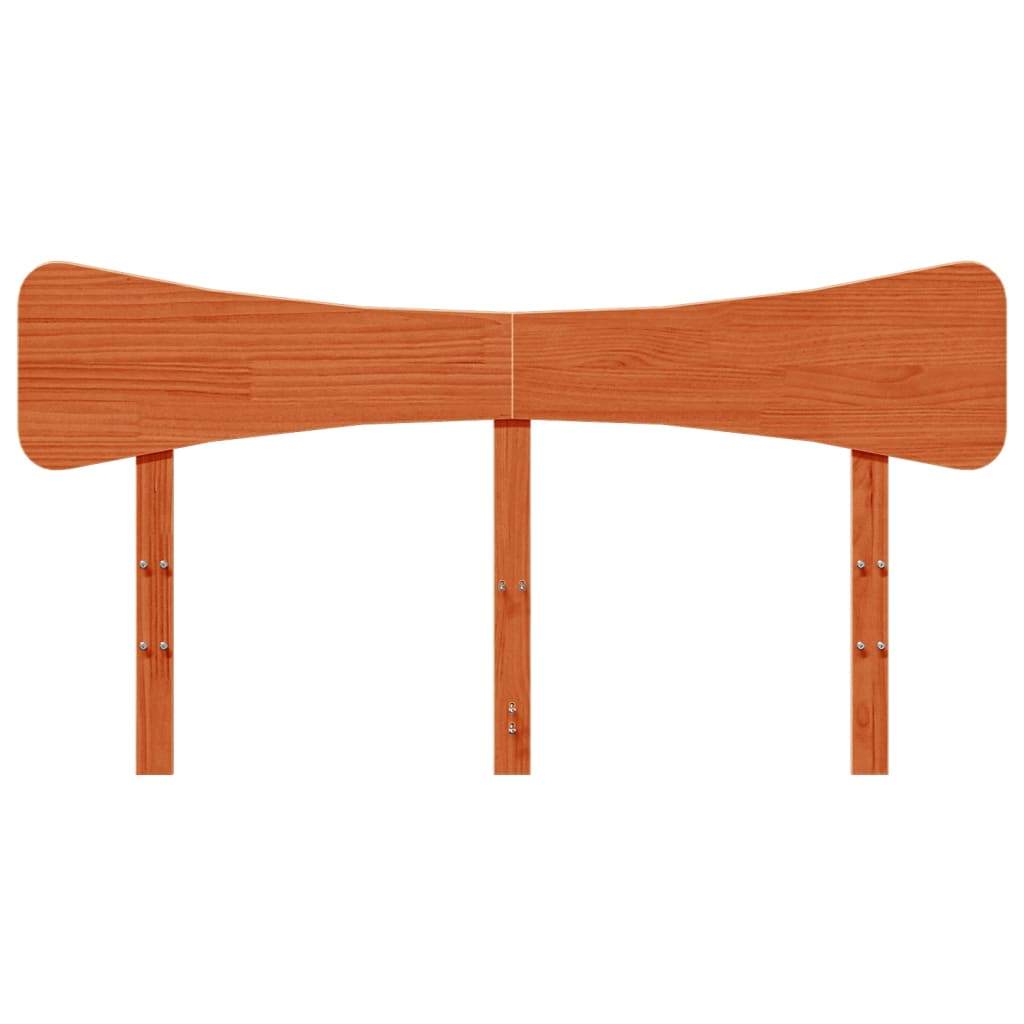 Hodegavl voksbrun 140 cm heltre furu