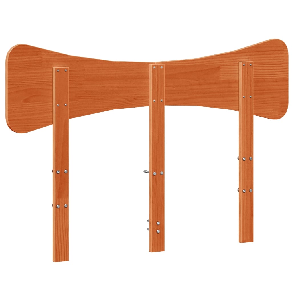 Hodegavl voksbrun 135 cm heltre furu
