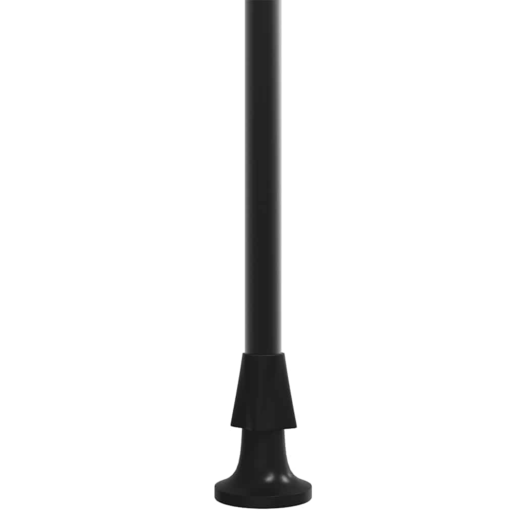 Uttrekkbar markise antrasitt 350x150 cm stoff og stål
