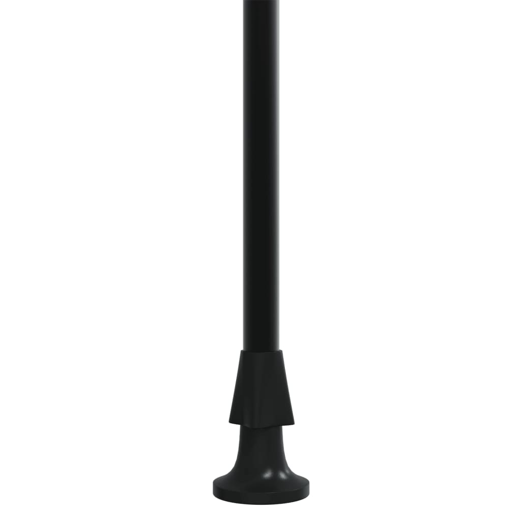 Uttrekkbar markise kremhvit 150x150 cm stoff og stål