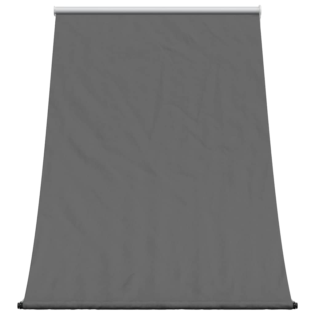 Uttrekkbar markise antrasitt 100x150 cm stoff og stål vidaXL