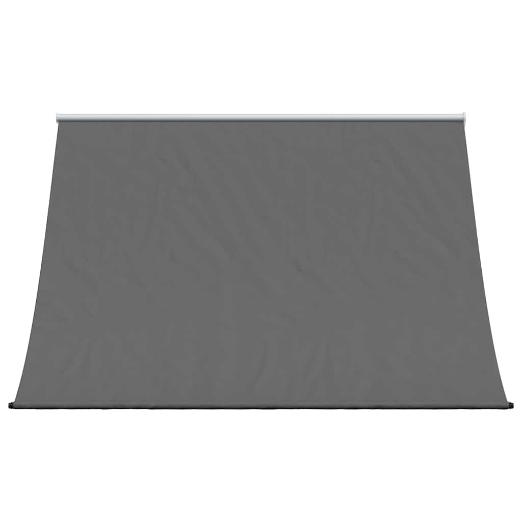 Uttrekkbar markise antrasitt 250x150 cm stoff og stål