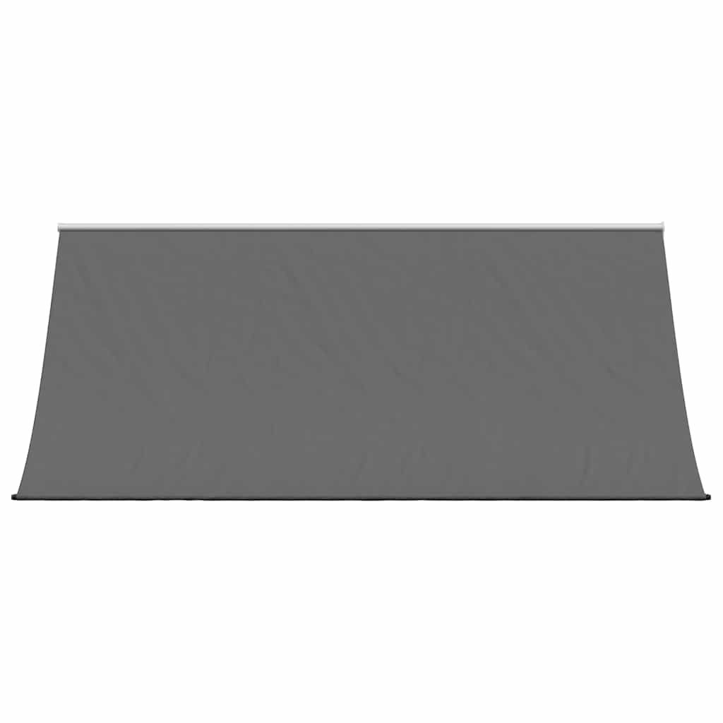 Uttrekkbar markise antrasitt 300x150 cm stoff og stål