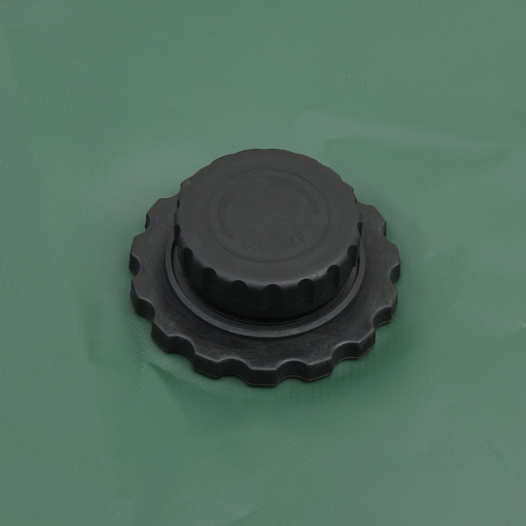 Vanntank med kran sammenleggbar 360 L PVC vidaXL