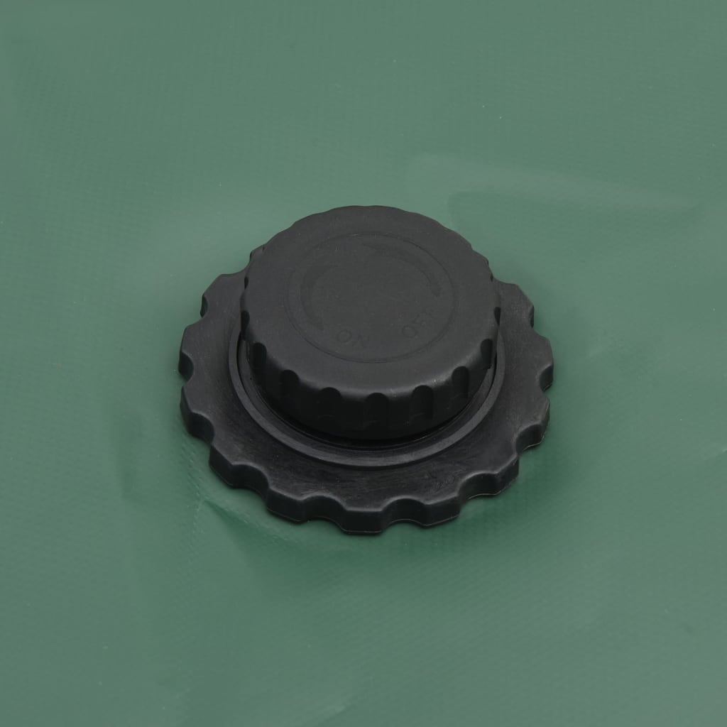 Vanntank med kran sammenleggbar 500 L PVC vidaXL
