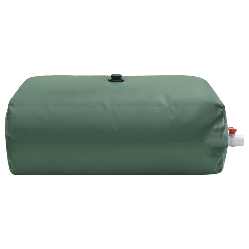 Vanntank med kran sammenleggbar 670 L PVC vidaXL
