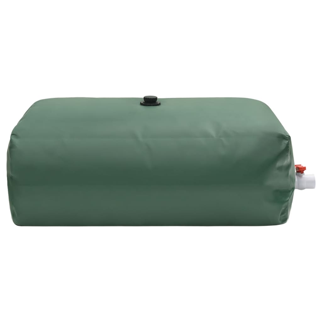 Vanntank med kran sammenleggbar 1000 L PVC vidaXL