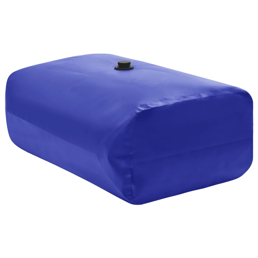 Vanntank med kran sammenleggbar 1500 L PVC