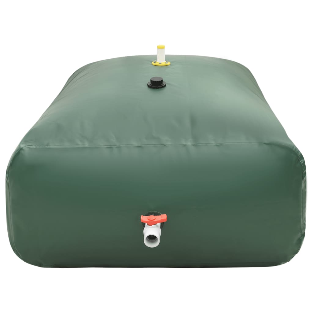Vanntank med kran sammenleggbar 5000 L PVC vidaXL