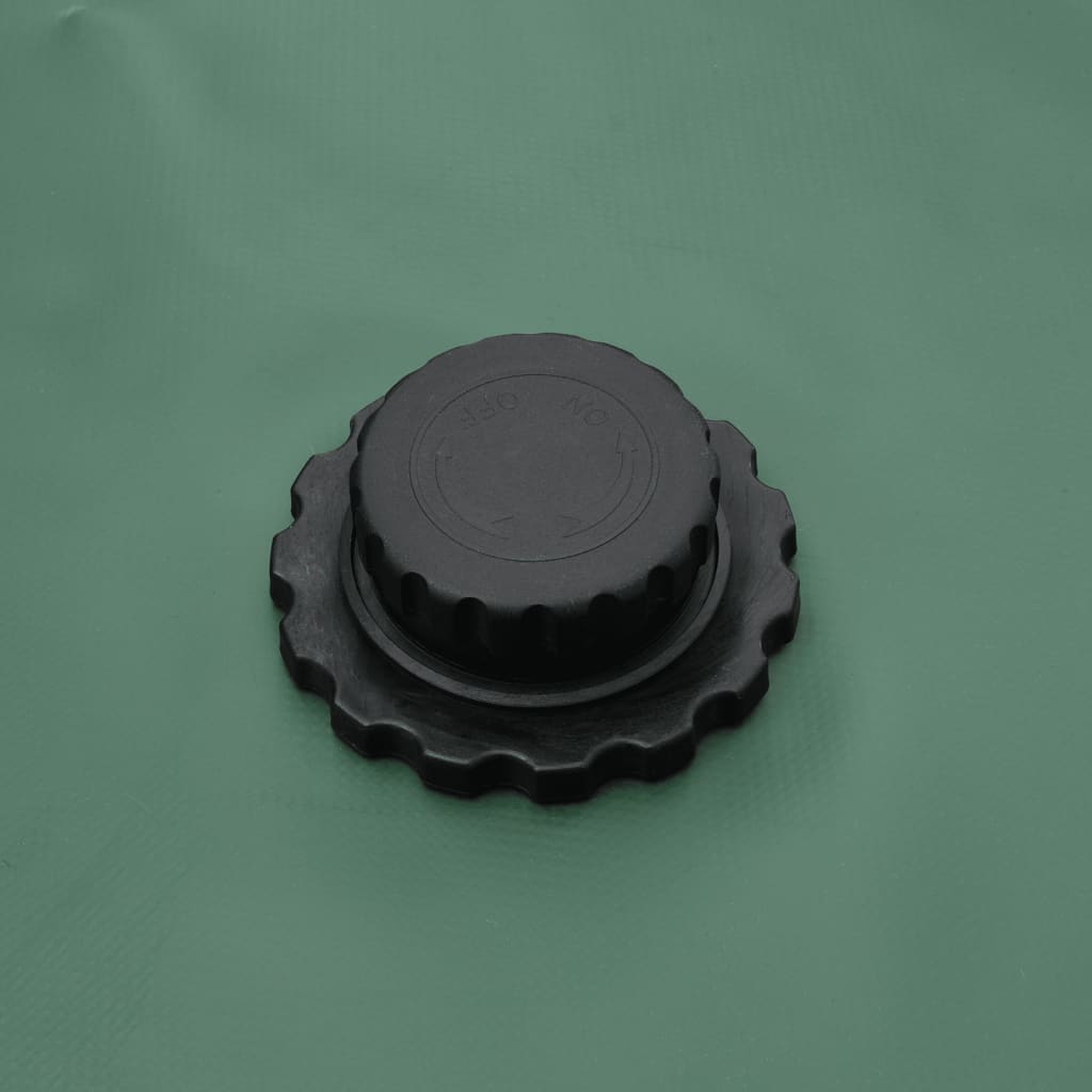 Vanntank med kran sammenleggbar 5000 L PVC vidaXL