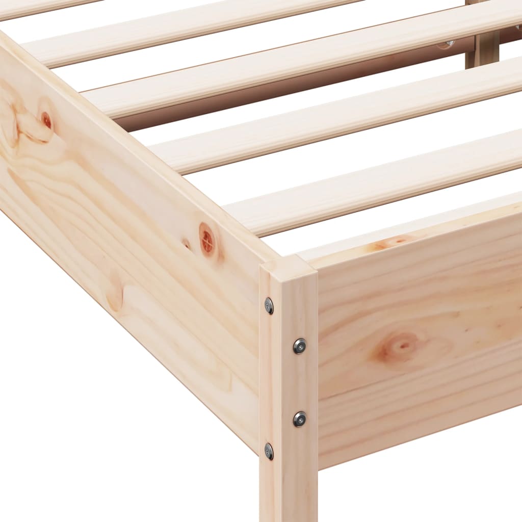 Sengeramme uten madrass 180x200 cm heltre furu