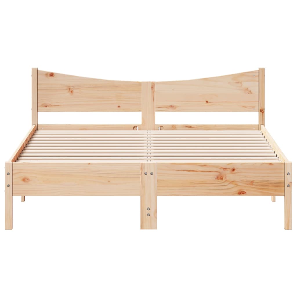 Sengeramme uten madrass 160x200 cm heltre furu
