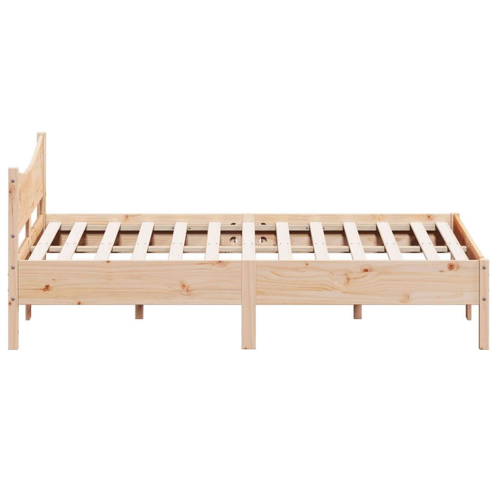 Sengeramme uten madrass 160x200 cm heltre furu