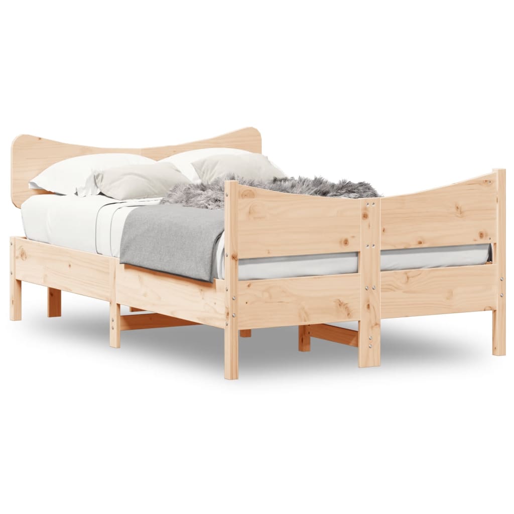 Sengeramme uten madrass 120x190 cm heltre furu
