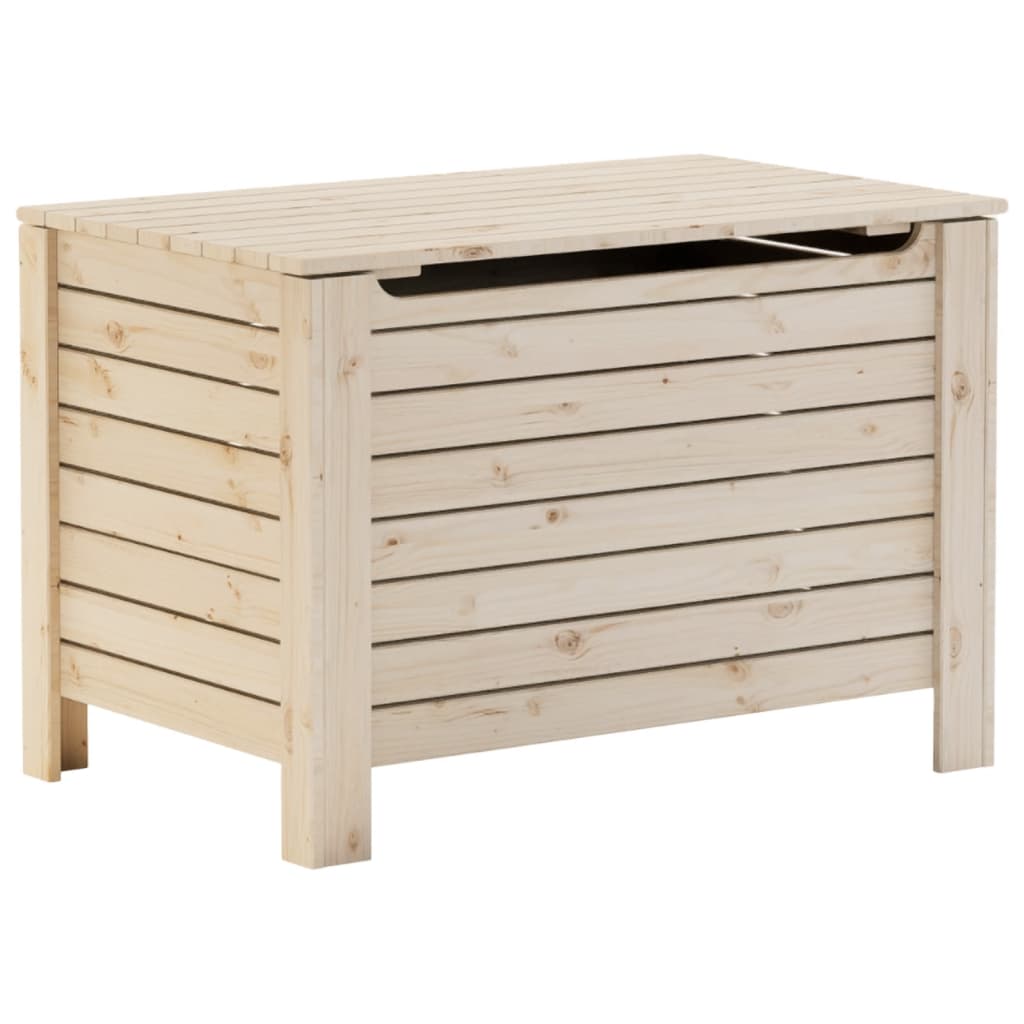 Putekasse med lokk RANA 80x49x54 cm heltre furu