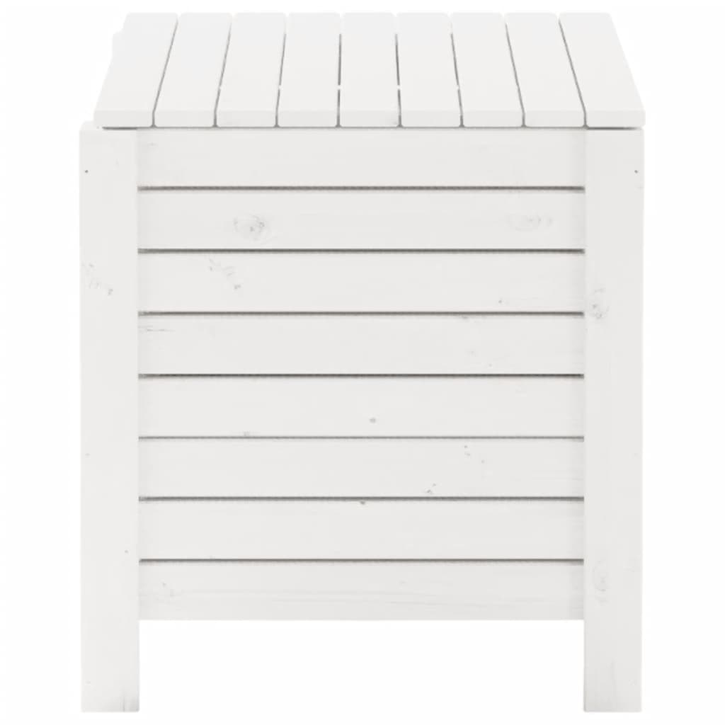 Putekasse med lokk RANA hvit 100x49x54 cm heltre furu