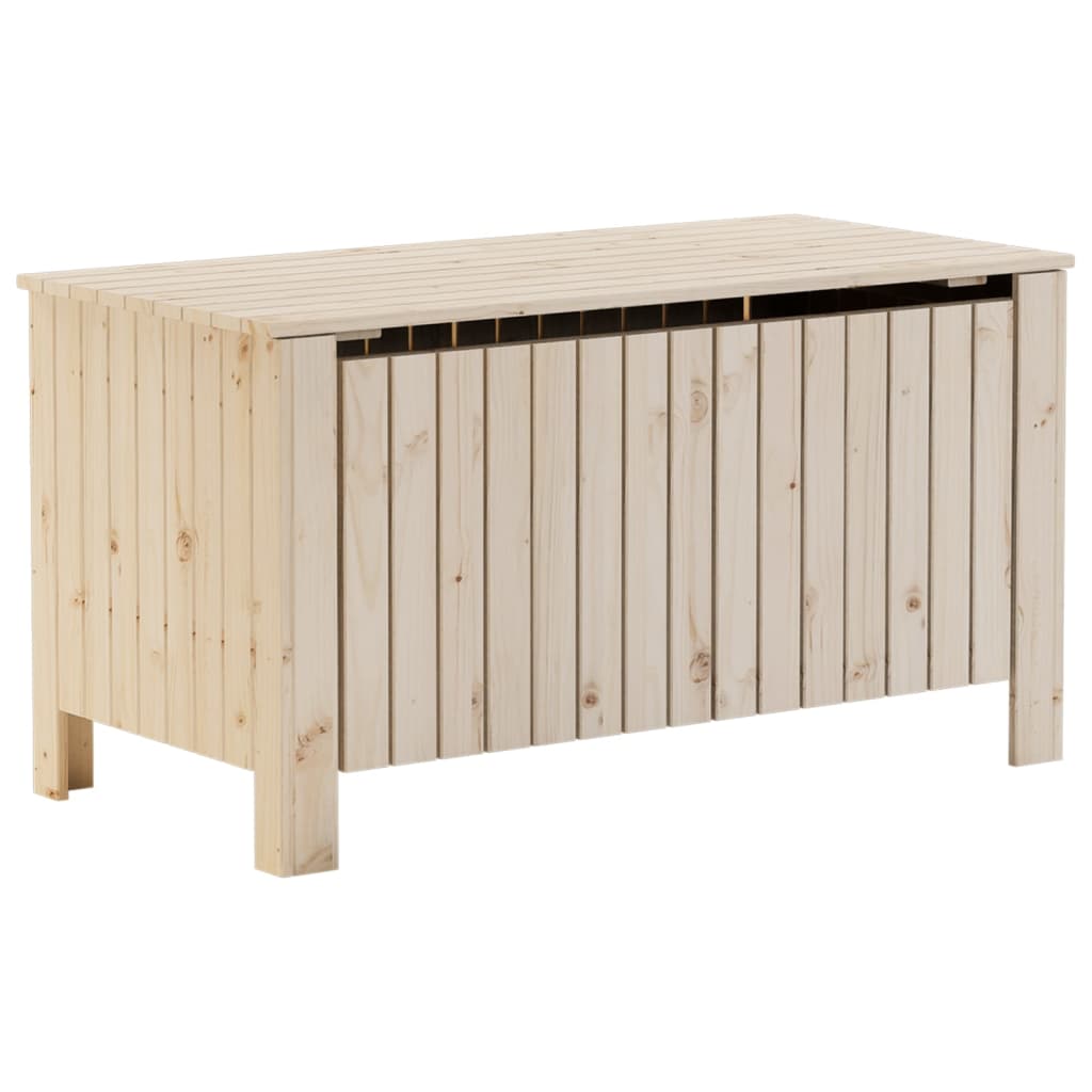 Putekasse med lokk RANA 100x49x54 cm heltre furu