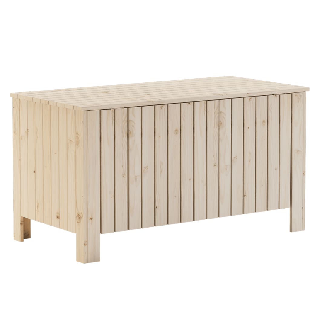 Putekasse med lokk RANA 100x49x54 cm heltre furu