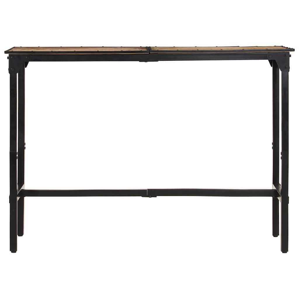 Barsett 7 deler grov heltre mango og metall