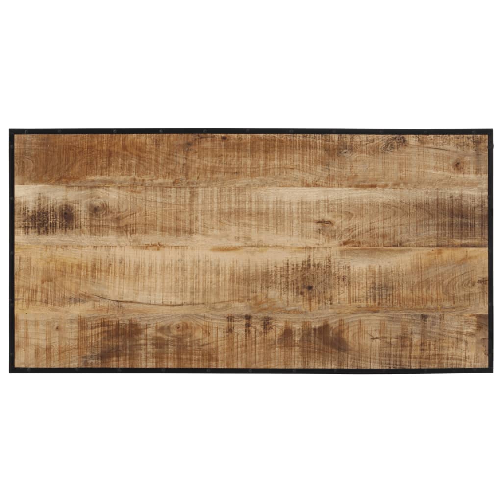 Barsett 5 deler grov heltre mango og metall