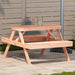 Piknikbord 105x134x75 cm heltre douglasgran