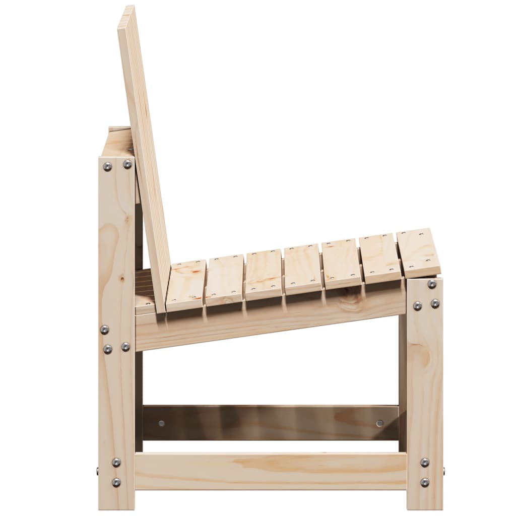Hagestol 50,5x55x77 cm heltre furu