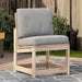 Hagestol 50,5x55x77 cm heltre furu