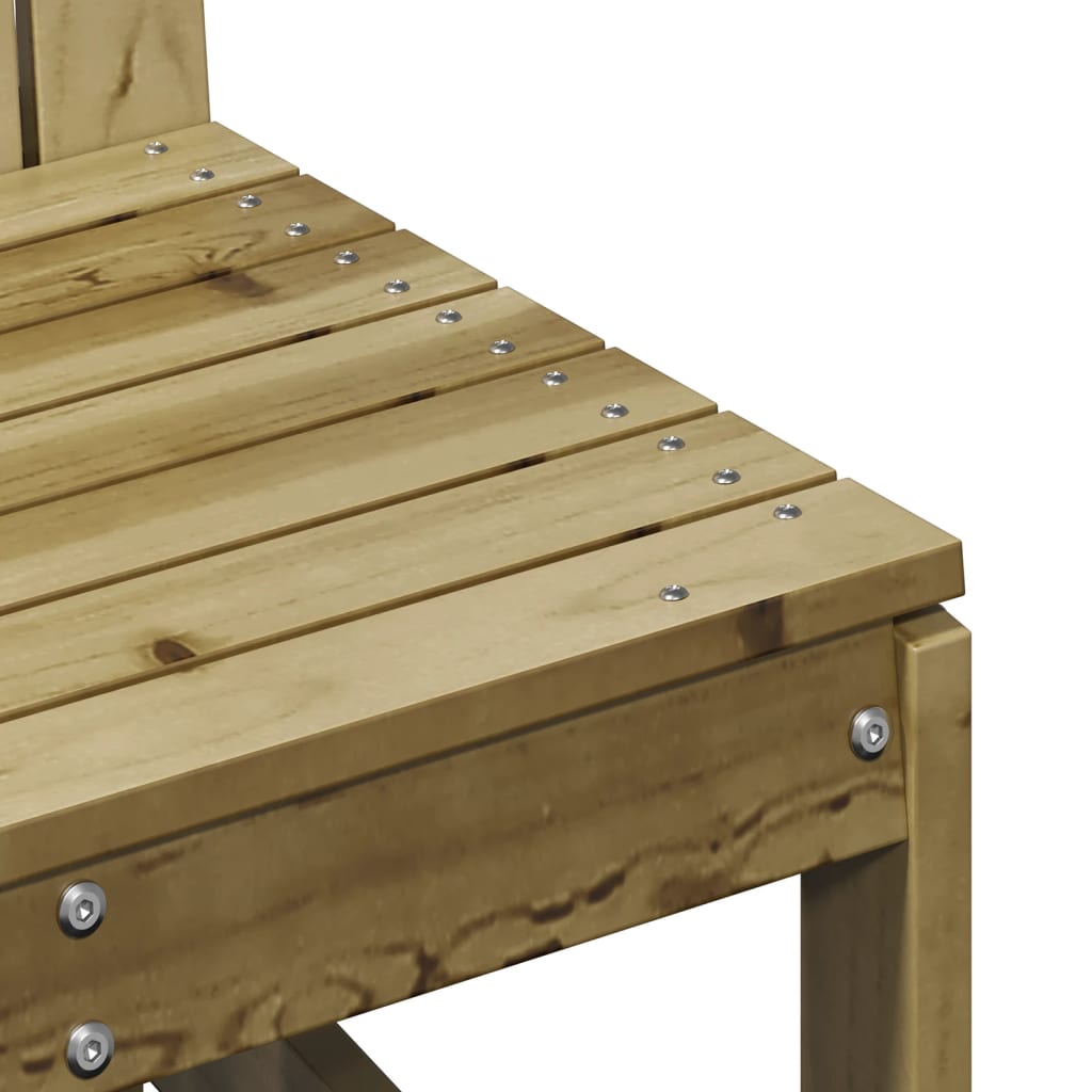Hagestol 50,5x55x77 cm impregnert furu