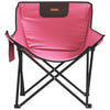 Campingstoler med lomme 2 stk sammenleggbar rosa