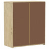 Kommode SAUDA eik 76,5x39x91 cm heltre furu