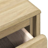Kommode SAUDA eik 76,5x39x91 cm heltre furu