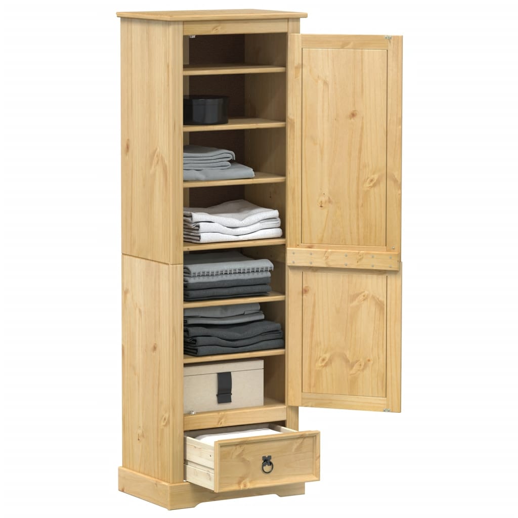 Garderobe Corona 55x38x170 cm heltre furu