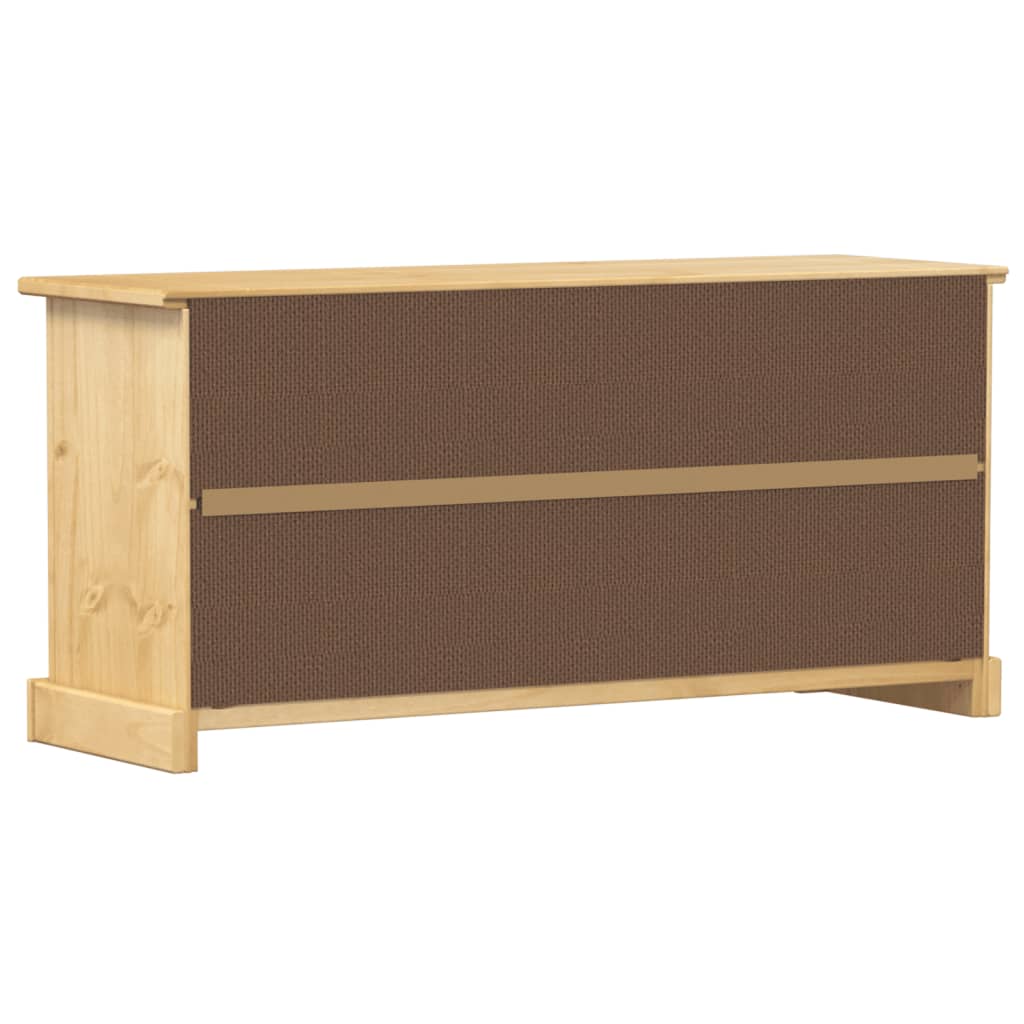 Skoskap Corona 99x32x47 cm heltre furu