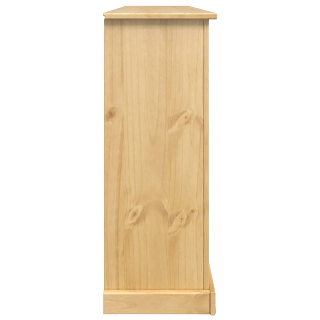 Skoskap Corona 99x32x85 cm heltre furu