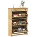 Skoskap Corona 99x32x138 cm heltre furu
