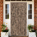 Fluegardin beige og mørkebrun 100x200 cm chenille