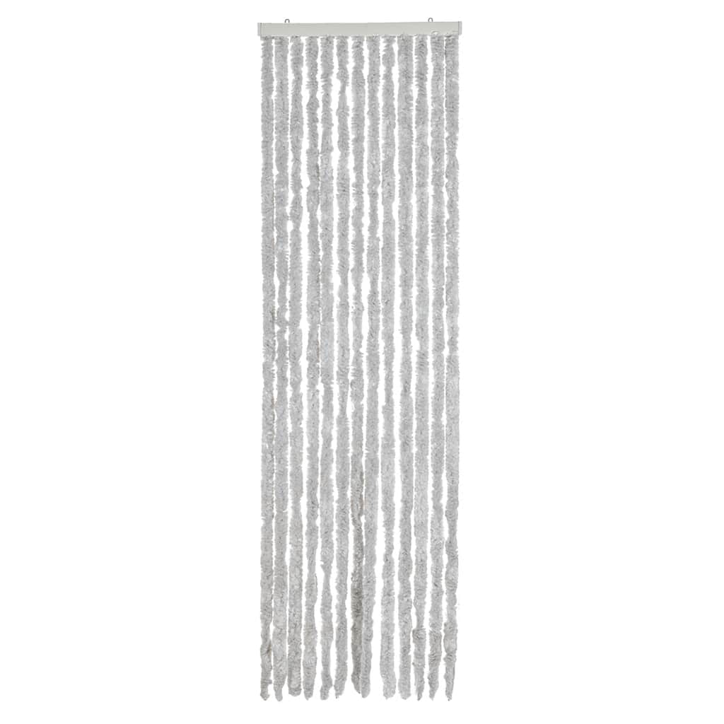 Fluegardin grå 56x185 cm chenille